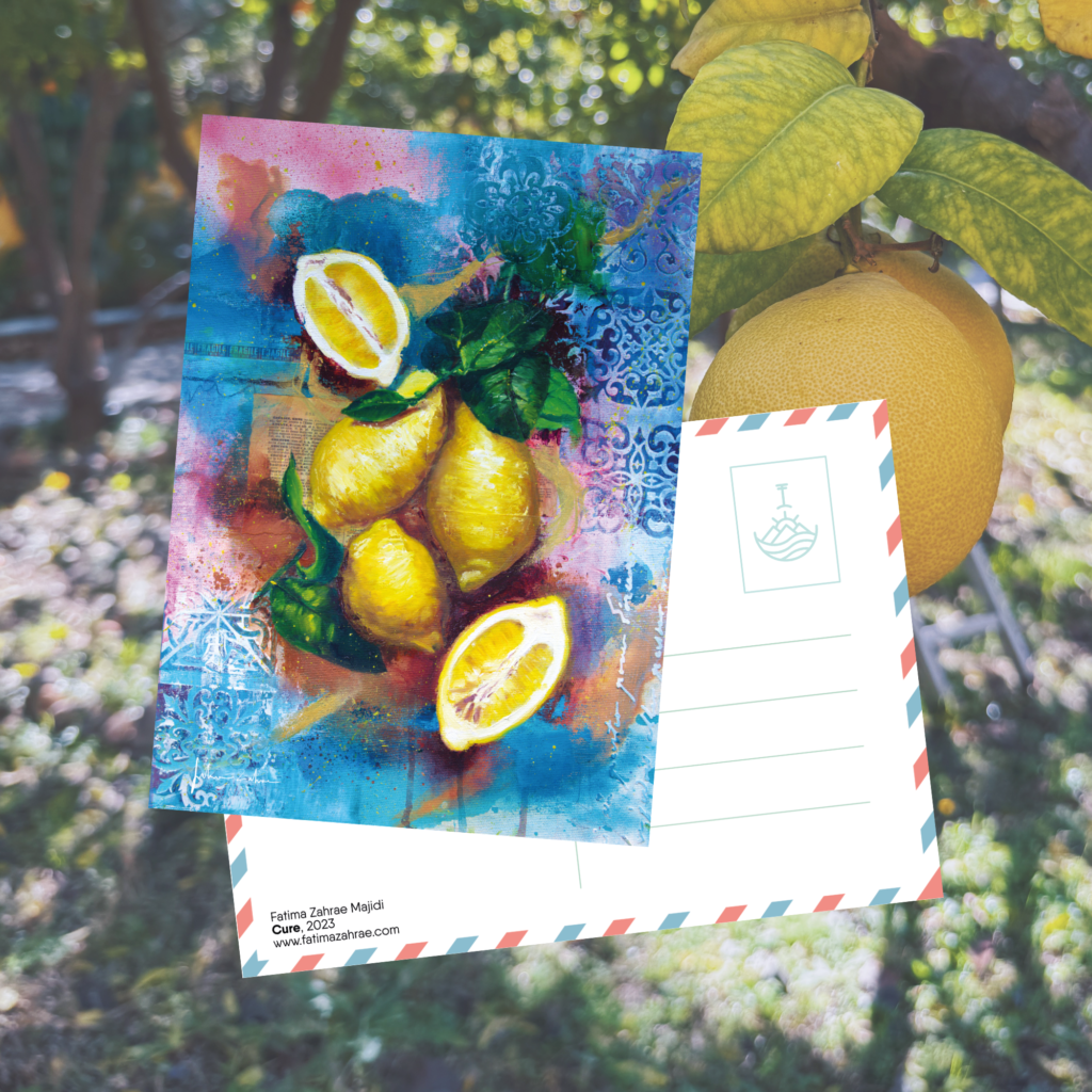 “Cure” A6 Postcard