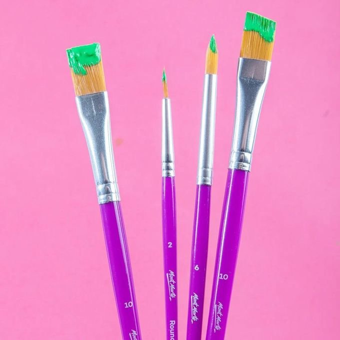 Ensemble de 4 pinceaux assortis - Image 3